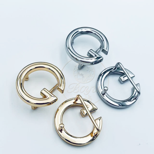 Boucle de ceinture TANAI de style vintage en alliage de zinc de 30 mm, sans nickel, écologique, accessoires de sécurité professionnels et classiques - Product Image 2