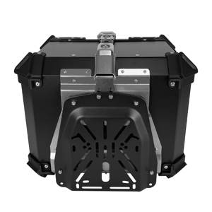 <span class=keywords><strong>Top</strong></span> <span class=keywords><strong>Case</strong></span> de Moto Tout-Terrain Solide et Durable en Alliage d'Aluminium avec Bande Élastique pour un Maintien Sécurisé du Casque et des Bagages - Product Image 5