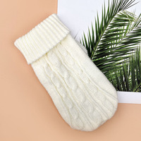 Vêtements pour animaux de compagnie de luxe de haute qualité en gros, pulls pour chiens personnalisables, vêtements pour chats simples, classiques et écologiques, printemps, automne, hiver