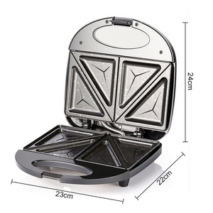 RAF 750W Non Stick Sandwich Maker Compact <b>Toaster</b> With Double Sided Heating and Easy Clean Plates Sandwich Maker With Changeable - Product Image 2