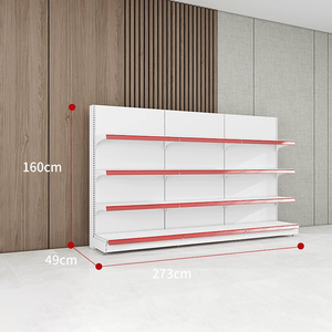 ชั้นวางสินค้าเหล็กดีไซน์ใหม่ ราคาแข่งขันสำหรับร้านค้าปลีก ระบบชั้นวางสินค้าไฮเปอร์มาร์เก็ต ชั้นวางซุปเปอร์มาร์เก็ต - Product Image 3