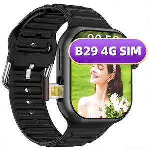 Montre connectée Android B29 en promotion avec caméra <3MP, prise en charge de la carte SIM 4G, suivi d'activité physique, écran TFT, boîtier en alliage, étanche 3ATM, vidéo - Product Image 3