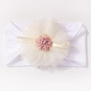 Bandeau fleur en dentelle Jacquard mignon pour nourrissons confortable nouvel accessoire pour enfants transfrontalier - Product Image 6