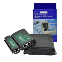 Testeur de câble réseau, outil de test LAN pour câbles Cat5, Cat6, CAT7, 8P, 6P LAN et téléphoniques RJ11, RJ12, RJ45 Ethernet