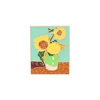 Nuit étoilée chats épingles en émail personnalisé Van Gogh peinture à l'huile broches amusant Animal Art revers Badges cadeau pour enfants amis