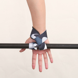 2026 Wholesale Custom Logo Wrist Support Wrist Protector Sports Fitness Gym Weightlifting Power Lifting Straps - Product Image 3