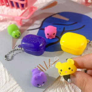 Juguetes Mini Mochi Squishy al por Mayor 2025, Recuerdos para Fiestas de Halloween y Navidad, Caja de Regalo, Llavero, Juguetes Kawaii para Aliviar el Estrés - Product Image 3