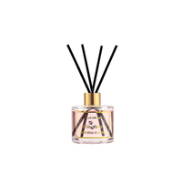 Offre Spéciale – Diffuseur de Parfum d'Ambiance de Luxe Sans Flamme 50ml en Verre avec Huile Essentielle Fruitée et Bâtonnets – Parfum Longue Durée