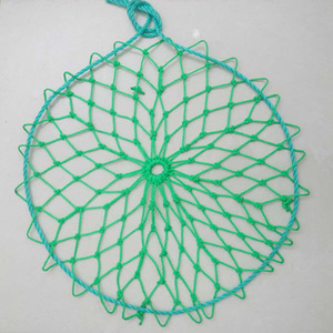 Manhole Cover Protection Mesh Grass Green Circular Polyethylene Net For Sewage Drainage Safety Guarding - Product Image 2