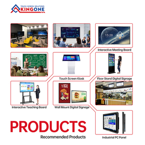 Kingone thâm quyến 43 55 inch tầng đứng Full HD Áp phích kỹ thuật số Double Sided LCD dọc quảng cáo hiển thị - Product Image 6