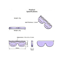 Étui à lunettes portable en silicone, sac de rangement pour lunettes de soleil, pochette créative pour organiser les lunettes, pour les voyages et les activités de plein air, logo personnalisé