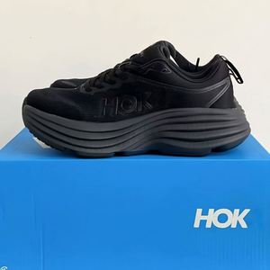 Zapatillas Deportivas HOKAS Bondi 8 Unisex de Alta Calidad, Ligeras, con Suela Gruesa, Transpirables, de Tejido Fly Knit, que Aumentan la Estatura - Product Image 3