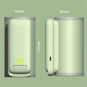 Nouveau design chauffe-biberons portables sans fil pour bébé, rechargeables par USB, chauffe-lait avec boîte LED motif dessin animé - Product Image 5