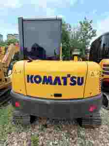 Mini-excavatrice Komatsu PC56-7 d'occasion, 5,3 tonnes, excavatrice sur chenilles, machine japonaise d'origine en stock - Product Image 4