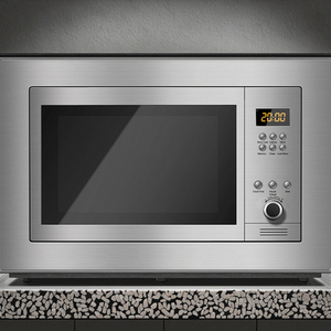 Retro theo kiểu nhà bếp lò vi sóng điện LED OEM Cửa kính được xây dựng trong kệ cho hộ gia đình khách sạn sử dụng nhà món ăn Lò vi sóng - Product Image 4