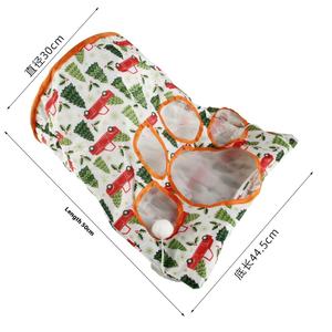 Túnel de Juego para Gatos Personalizable Hecho de Poliéster Ecológico, Fácil de Plegar y Resistente a Arañazos y Abrasión - Product Image 3