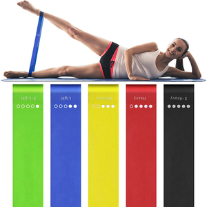 Strength Fitness Gym Ejercicio Yoga Workout Pull Up Resistance <span class=keywords><strong>Loop</strong></span> Bands Set - Product Image 6