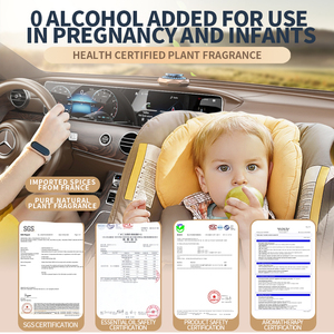 Luxe Solar Auto Dashboard Luchtverfrisser Hot Luxe Aromatherapie Auto Geurverspreider Etherische Olie Decoraties Voor Thuisauto - Product Image 5