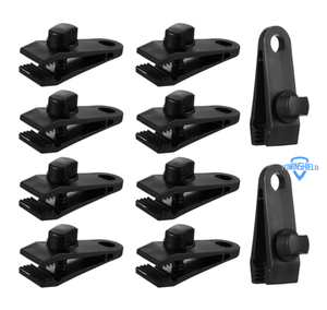 Paquete de 10 Tensores de Lona, Clips <span class=keywords><strong>para</strong></span> Lona, Clips <span class=keywords><strong>para</strong></span> Lona de Carpa, Clips Universales <span class=keywords><strong>para</strong></span> Fijación de Lona, Clips <span class=keywords><strong>para</strong></span> Carpa - Product Image 1