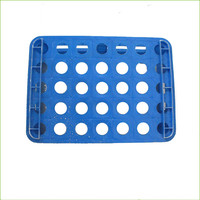 Cageot Robuste pour Bouteilles de Lait, Caisses à Bouteilles de Vin, Porte-Bouteilles de Bière en Plastique et Conteneur Empilable