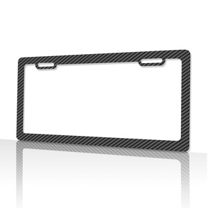 Marco de Matrícula Estilo Fibra de Carbono para Paraguay, Soporte para Placa de Matrícula de Auto Deportivo - Product Image 2