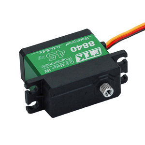 Ptk 8840 45Kg Mô-men Xoắn Cao 8.4V Coreless <span class=keywords><strong>RC</strong></span> Chỉ Đạo Servo Thép Không Gỉ Bánh Không Thấm Nước 1/8 1/10 Quy Mô 1/12 Ô Tô Unisex - Product Image 4