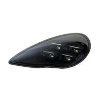 Pièces automobiles SJC, feux avant à double couleur jaune et blanc DRL pour Porsche Panamera 970.1 2010-2013, mise à niveau vers le nouveau style 2025