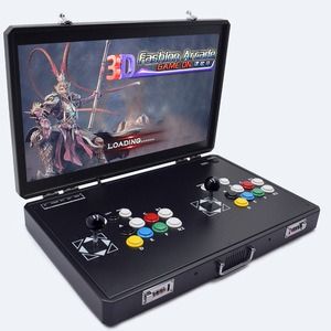 Máquina Arcade Plegable Doble de 24 Pulgadas, Nueva, Portátil, con Palancas Metálicas, Consola de Juegos de Lucha - Product Image 2