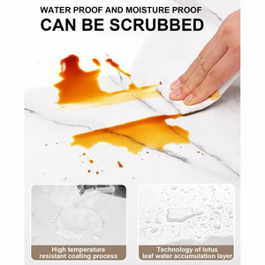 Carta da Parati Bianca Lucida Autoadesiva, Pannello Murale per Decorazione Domestica <span class=keywords><strong>e</strong></span> Parete di Fondo - Product Image 6