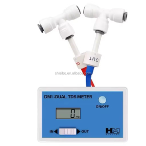 Moniteur <span class=keywords><strong>TDS</strong></span> double en ligne numérique HM Digital DM-1 de Labo Instrument pour l'eau du robinet et l'eau pure, moniteur <span class=keywords><strong>TDS</strong></span> unique pour les pièces de filtre à eau - Product Image 2