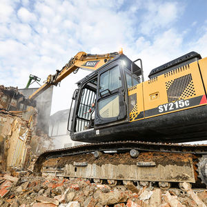 SANY SY215C sitios de construcción comercial excavadora sobre orugas - Product Image 6