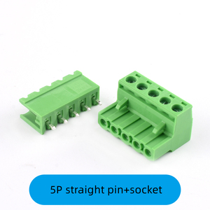 Terminal de cableado PCB enchufable KF2EDGK de 5.08mm, 2P3P4P6P8P9P10P12P, conector de pines rectos y curvos - Product Image 6