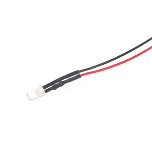 Diodes LED rondes pré-câblées 12V, 3mm 5mm, rouge, jaune, bleu, vert, blanc, <span class=keywords><strong>couleurs</strong></span> assorties avec fils de 20cm - Product Image 3