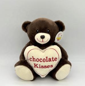 Amour ours en peluche <span class=keywords><strong>chocolat</strong></span> vous jouets en peluche saint valentin ours en peluche - Product Image 4