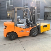 Chariot élévateur diesel 3 tonnes 2 tonnes CE EPA avec positionneur de fourches et déplaceur latéral pour entrepôt et ferme