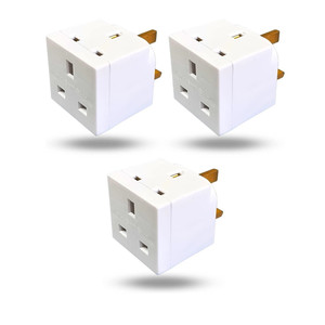 Anh tường ổ cắm 2 cách cắm đôi Adapter 250V 13 amp Ổ cắm điện - Product Image 1