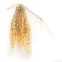 Extensions de Locs au Crochet Personnalisées en Cheveux Humains Mélangés de 10 Pouces – Fabricant d'Usine, Faible MOQ, Expédition Rapide