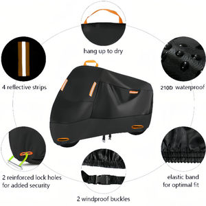 Housse de protection extérieure imperméable en polyester épais <span class=keywords><strong>pour</strong></span> moto Scooters - Product Image 5