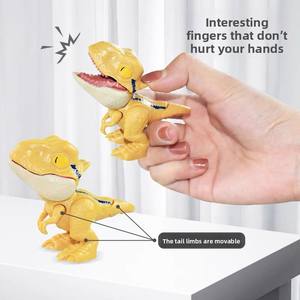 Mainan Dinosaurus Plastik Mini Beku Baru untuk Anak-Anak - Pereda Stres, Permainan Sensorik Tangan - Product Image 3