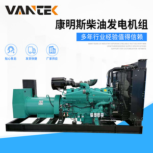 เครื่องกำเนิดไฟฟ้าดีเซล Jiangsu Wantai 800 กิโลวัตต์ 220/380 โวลต์ 50 เฮิรตซ์ ระบบควบคุมแรงดันไฟฟ้าอัตโนมัติ พร้อมรีโมทคอนโทรล - Product Image 2