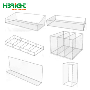 Customized Double-Sided Acrylic Display Box <b>Heavy</b> <b>Duty</b> Vertical Horizontal Air Cabinet Straw Box for Supermarket Freezer Display - Product Image 2