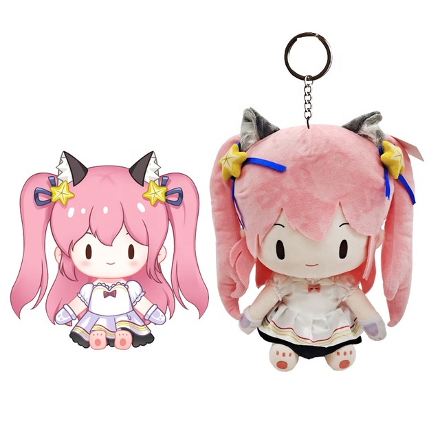 Plush Toy Keychains OEM ODM Custom Soft Plushies Mini Doll