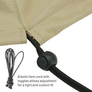 STARRYHEART BBQ Grill Cover Cubierta impermeable para barbacoa con diseño duradero - Product Image 5