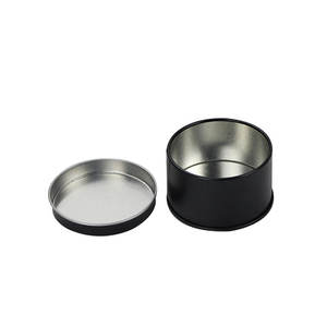 65*40mm scatola di latta circolare in metallo graffetta orologio sportivo bracciale piccolo di medie dimensioni contenitore smerigliato scatola per cuffie - Product Image 5