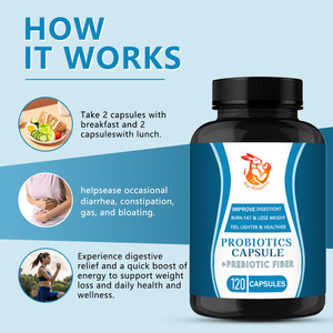Factory Wholesale Probiotics Capsules with Whole Health Superblend Nutrimental Prebiotic Intelligence Triplex Feel <b>Lighter</b> - Product Image 2