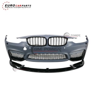 Prezzo di fabbrica nero lucido materiale 2013-2019year 3S F30 F35 MAD labbro anteriore fit per 3s F30 F35 mt body kit paraurti anteriore - Product Image 5