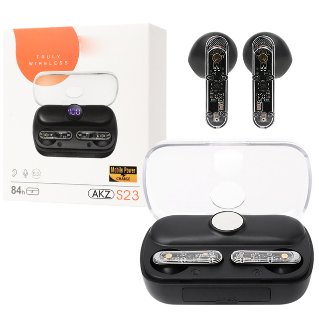 Wholesales Somostel AKZ-S23 BT5.3 Wireless Stereo Earphone In-ear Touch Contral Earbuds Headphone for Music