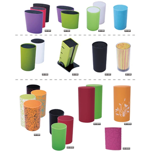 Riêng của chúng tôi nhà sản xuất khối thiết kế thép không gỉ dao và kéo dao từ chủ với Acrylic lá chắn - Product Image 6