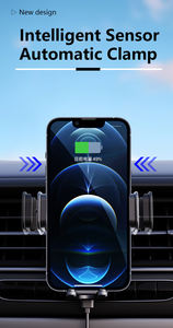 10w 20w magnétique Supercharge <span class=keywords><strong>Electroma</strong></span> support de montage de téléphone capteur de voiture intelligent chargeur sans fil pour iPhone pour Samsung écouteur - Product Image 4