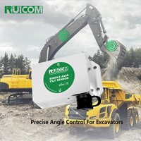 Capteur d'inclinaison CANOpen haute précision RUICOM HTS6, inclinomètre industriel pour la mesure de l'attitude des structures d'ingénierie